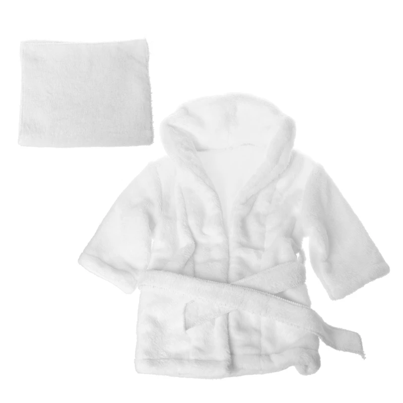 Play Bathrobes Wrap Newborn Photography Props Baby Photo Shoot Accessories - £23.32 GBP