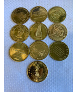 Vtg 1980s Masonic Freemason Coin Lot Bonnie Blink Corn Husking Days Pay ... - £23.42 GBP