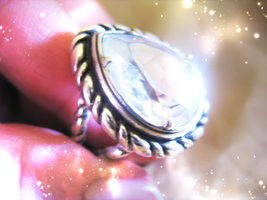 HAUNTED NECKLACE WITCH'S CRYSTAL FIRE CLEAR UP EVERYTHING HIGHEST LIGHT MAGICK image 2