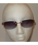 Steve Madden S478 SLV Rimless Red Shield Shades Sunglasses - $451.44 MXN