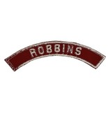 Vtg Robbins 1955 1972 Red White RWS Community Strip Error Patch BSA Boy ... - $38.97 CAD