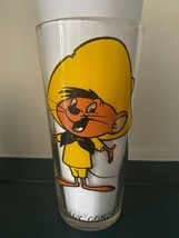 Speedy Gonzales 1973 Pepsi Looney Tunes Glass Warner Bros Excellent Color - $13.77