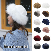 Winter Warm Thick Furry Hairband Fluffy Russian Faux Fur Women Headband Hat - £10.49 GBP