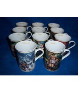 11 DANBURY MINT M. I. HUMMEL PORCELAIN COLLECTOR MUGS JAN - NOV - EUC - $79.95