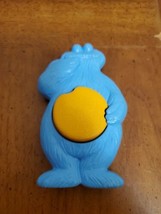 Cookie Monster Shaker Rattle Squeaky Toy Gabriel CBS Sesame Street 1979 ... - $7.66