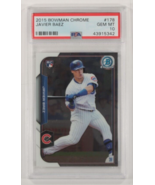 2015 Bowman Chrome Javier Baez PSA 10 Gemma come Nuovo Grado #178 - $146.32 CAD
