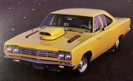 1969 Plymouth Road Runner Antique Muscle Car Fridge Magnet Large 5&quot;x3&quot; - £3.00 GBP