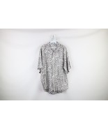 Vintage 90s Streetwear Mens Large All Over Print Flower Hawaiian Button ... - $658.75 MXN