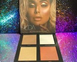 Huda Beauty 3D Highlighter Palette - PINK SANDS EDITION 4 Shade Quad New... - $38.60