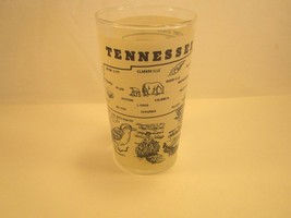Vintage 10 oz Glass Tumbler TENNESSEE [Y3A4] - $10.56