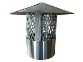 Hardy Wood furnace 6&quot; smoke stack cap with arrestor OEM # 3107.18 - £65.25 GBP