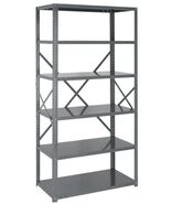 Quantum Storage 75-1836-4 IRONMAN Steel Shelving Unit 75"x18"x36" 400lb Cap - $348.90