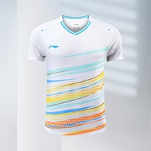 2023 New Li-Ning Men&#39;s Sports Tops Badminton Clothes Tennis T-Shirts Adult Kid - £17.53 GBP