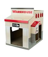 New Viral Warehouse Cat Scratcher, Double Decker House 19&quot;x13&quot;x18.65&quot; 11... - $917.36 MXN
