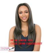 IT&#39;S A WIG IT&#39;S A HALF WIG HW AW LONDON LONG STRAIGHT HALF WIG IRON FRIE... - $468.45 MXN