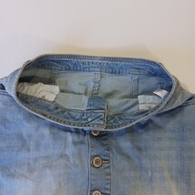 Maurices Jean Skirt Women’s 8 (28x16) Distressed Frayed Stretch Front Button image 10