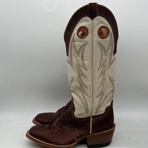 Cody James Buckaroo BCJSP21L11 Mens Brown Cream Western Boots Size 10 D - £75.17 GBP