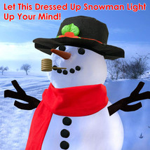 16Pcs Outdoor Snowman Body Decorating Dressing Kit Kids Toy Christmas Xmas Gift - $33.99