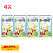 4X DONUTT Total Fibely plus Probiotics Fiber Detox Drink Powder 9000Mg F... - £66.27 GBP