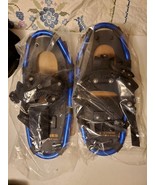 Kids or Youth Aluminum Snowshoes NEW NIP YANES w Bag Up to 50 lb 43cm x ... - $59.99