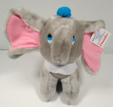 Vintage Dumbo Plush Doll Walt Disney Productions With Tag Made in Korea 7&quot; - £8.66 GBP