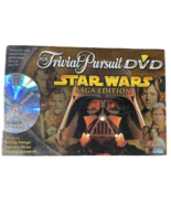 STAR WARS Saga Edition 2005 Trivial Pursuit DVD Luke Vader Yoda 100% Com... - €12,73 EUR