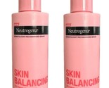 2 Pack Neutrogena Skin Balancing Milky Cleanser with 2% Polyhydroxy Acid... - $24.74