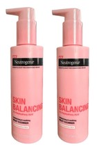 2 Pack Neutrogena Skin Balancing Milky Cleanser with 2% Polyhydroxy Acid (PHA) - $24.74