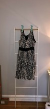 H&amp;M Leopard Wrap front Tank Dress W/Pockets M - £10.34 GBP