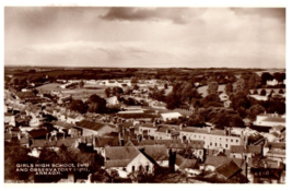 Girls High School And Observatory Armagh United Kingdom Black And White Postcard - £6.96 GBP