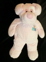 Animal Alley 12&quot; 18&quot; Pink Stuffed Plush Puppy Dog My 1st First Heart Blocks - $98.99