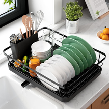 Dish Drying Rack for Kitchen Counter, Stainless Steel Sink Organization ... - $40.46 CAD