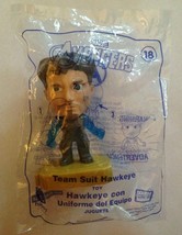 Marvel Avengers # 18 Team Suit Hawkeye Juguete McDonalds Happy Meal Toy 2019 - £6.19 GBP