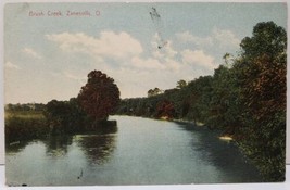 Zainsville Ohio, Brush Creek 1908 Postcard D6 - £3.03 GBP