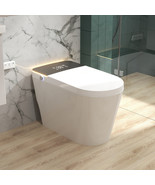Smart Toilet One Piece Bidet with Warm Water,Heated Seat,Modern White To... - $1,999.99