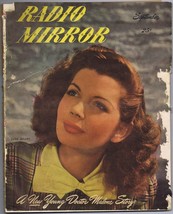 ORIGINAL Vintage September 1947 Radio Mirror Jane Adams (detached cover) - $24.74