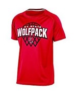 North Carolina State Wolfpack Boys Short Sleve Crew Neck Raglin T-Shirt ... - £7.95 GBP