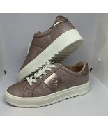 GBG Los Angeles Primly Platform Sneakers Light Pink Texture Women’s Size 10 - $20.77 CAD