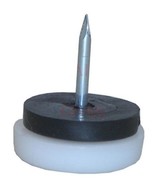 12 Nail-on 1-1/8&#39;&#39; Nylon-based Furniture Bottom Floor Glides - $177.34 MXN