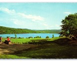 Lake View Lake Elmore State Park Vermont VT UNP Chrome Postcard U12 - $3.91