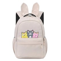 school bags for girls cute cat backpa for children book bag student school backp - £132.23 GBP