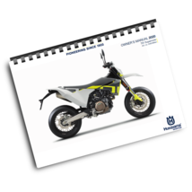 HUSQVARNA 2020 - 701 SUPERMOTO - OWNERS MANUAL - REPRINTED COMB BOUND - $24.93