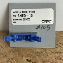Cirris Systems AHED-10 36BCC0 Mates 1” 10 Pos Continuity Tester Adapter ... - $19.80
