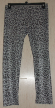 NWT WOMENS Miley CYRUS MAX AZRIA SHIMMERY LEOPARD KNIT PULL ON LEGGING  ... - £20.14 GBP