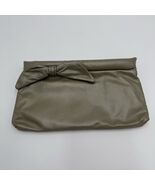 Vintage B.H. Smith Genuine Leather Bow Clutch Handbag Made USA - $39.99