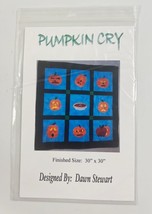 Pumpkin Cry Pattern by Dawn Stewart 30&quot; x 30&quot; - £7.55 GBP