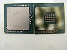 Intel Lot of 2 Xeon 2800DP SL73N Processor CPU PGA603 512KB 400MHz 2.80G... - $10.91