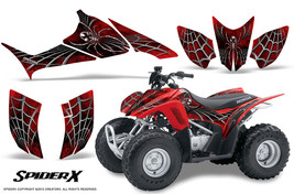 Honda Trx 90 Graphics Kit Creatorx Decals Stickers Spiderx Red - £114.41 GBP