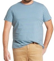 New Mossimo Supply Co. Men&#39;s T-shirt - Verona Blue Stripes, Size 2XB - £5.37 GBP