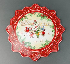 Villeroy &amp; Boch Toy&#39;s Fantasy Christmas Tree Lg 16&quot; Serving Platter Pastry Plate - £109.03 GBP